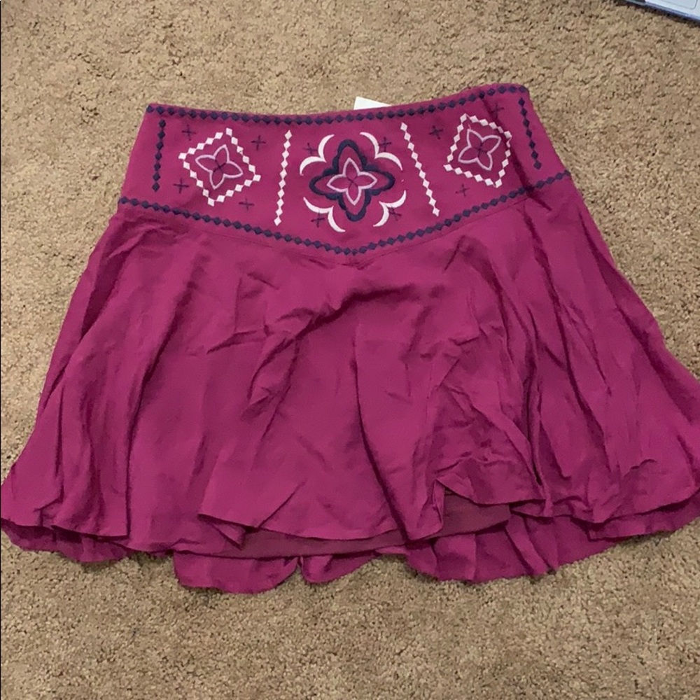 Tobi Flare Mini Skirt with lining